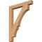 Ekena Millwork Balboa Block Smooth Bracket, Western Red Cedar, 3 1/2"W x 30"D x 38"H BKT04X30X38BOA05SWR - alternate 1
